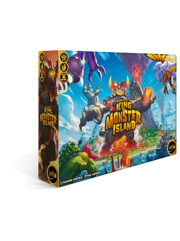 iello Familienspiel King of Monster Island in Bunt