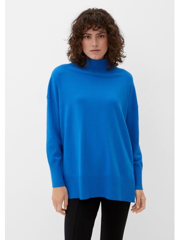 S. Oliver Strickpullover langarm in Blau