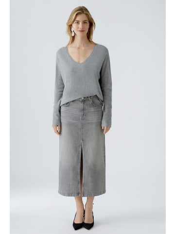 Oui V-Kragen Pullover für Damen in uni
