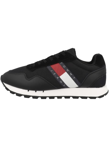 Tommy Hilfiger Sneaker low Tommy Jeans Retro Leather Runner in schwarz