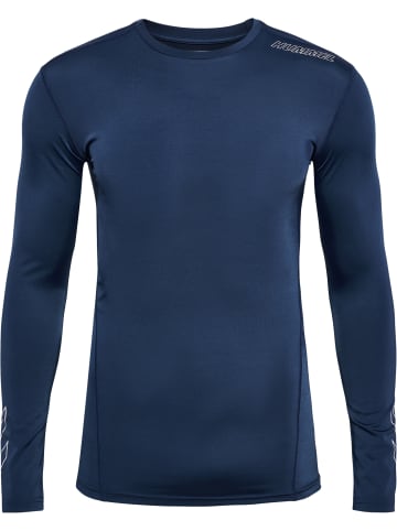 Hummel T-Shirt L/S Hmlte Topaz Baselayer T-Shirt L/S in INSIGNIA BLUE