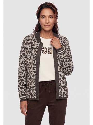 Olsen Strickcardigan in Coffee Bean