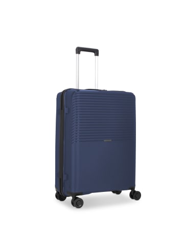 D&N Travel Line 4000 4-Rollen Trolley 66 cm navy