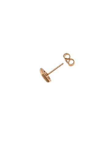 faina Women Stud Earrings in Rose Gold