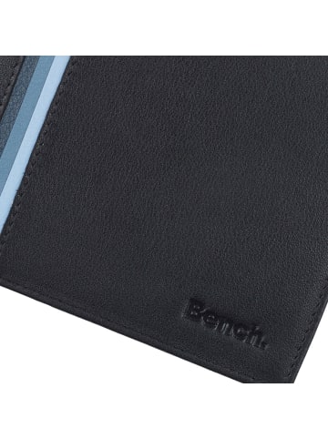 Bench Geldbörse RFID Leder 11 cm schwarz