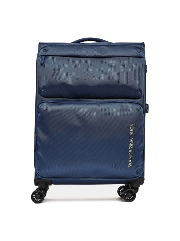 Mandarina Duck Zephyr 4 Rollen Trolley M 67 cm mit Dehnfalte in dress blue