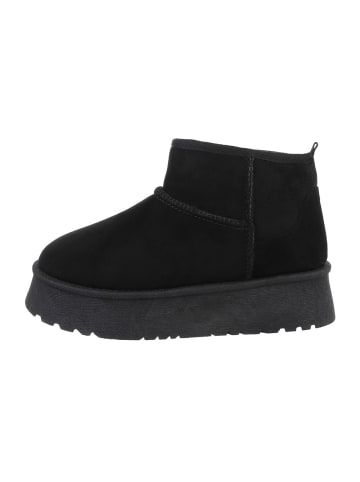 Ital-Design Stiefelette in Schwarz