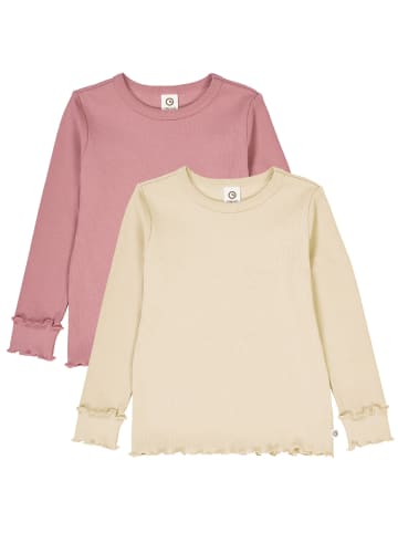 müsli Langarmshirt 2er-Pack in Oak/ Nostalgia Rose