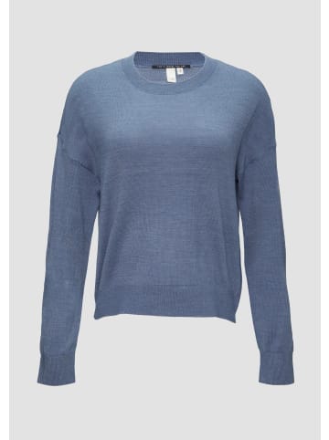QS Strickpullover in 54W0_blau