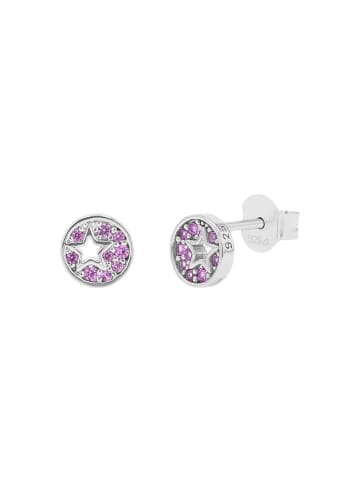 Tom Tailor Ohrstecker Silber 925, rhodiniert in rosa
