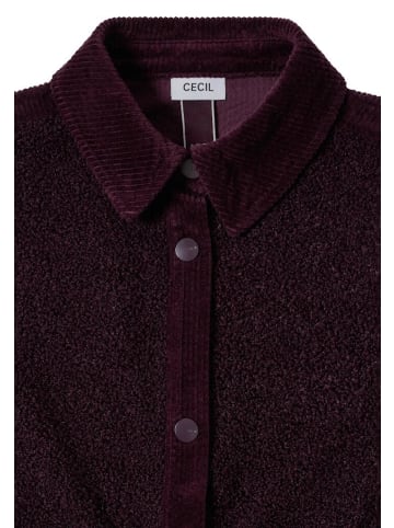 Cecil Jacke in eggplant red