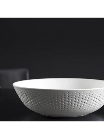 Villeroy & Boch Obst- / Dekoschale Manufacture Collier Blanc ø 27,3 cm weiß in weiß