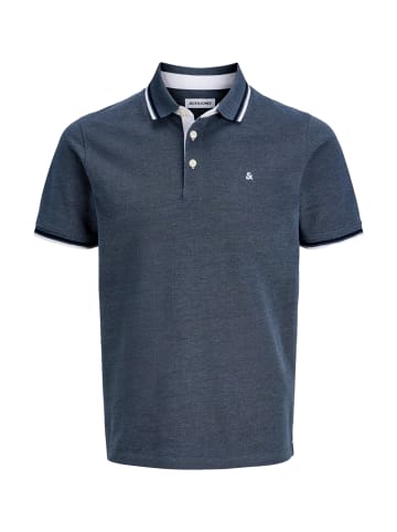 Jack & Jones Poloshirt 'JJEPAULOS POLO' in dunkelblau