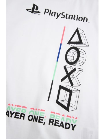 Coccodrillo Baumwoll-T-Shirt mit kurzen Ärmeln in weiß