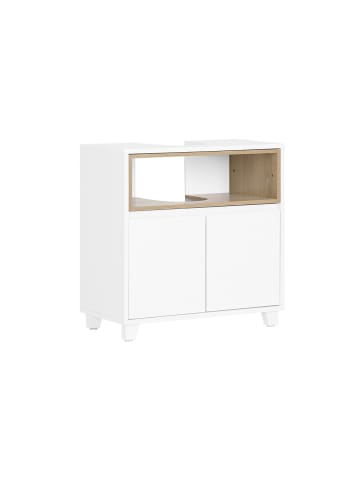SoBuy Unterschrank in Mattweiß - (W) 30 x (H) 61 x (L) 60 cm