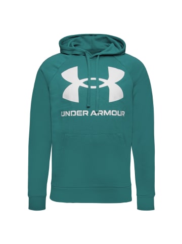 Under Armour Kapuzenpullover Rival Fleece Big Logo in gruen