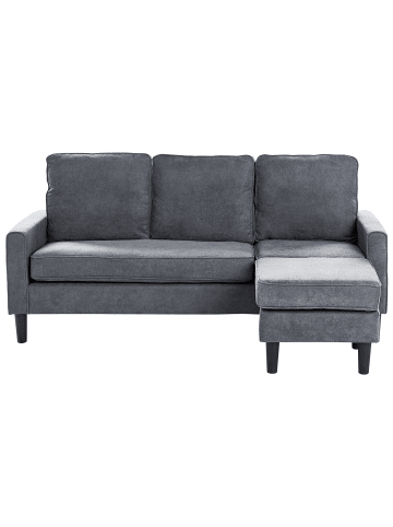 Beliani 2-tlg 3-Sitzer Sofa AVESTA in Grau