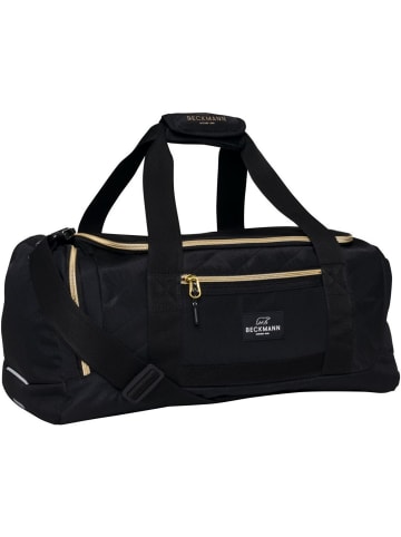 BECKMANN Sport Duffelbag 26 L Black Gold in schwarz