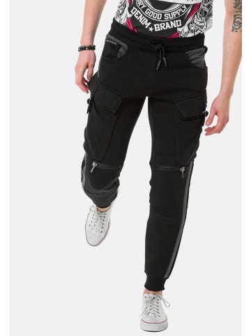 Cipo & Baxx JOGGING PANTS in BLACK