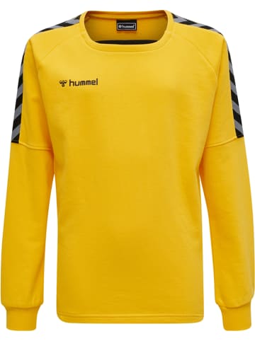 Hummel Sweatshirt Hmlauthentic Kids Training Sweat in SPORTS YELLOW