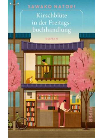 PIPER Buch - Kirschblüte in der Freitagsbuchhandlung