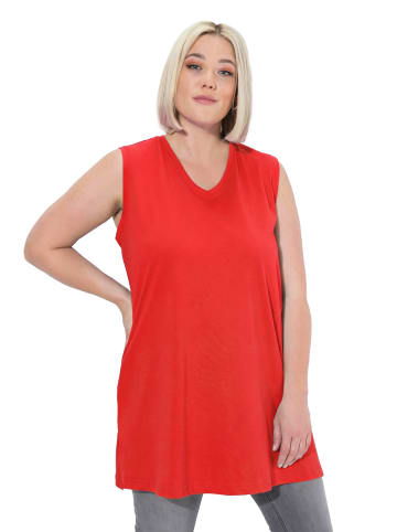 Ulla Popken Strick-Top in coralle