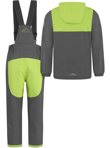 Normani Outdoor Sports Kinder WinterSet Thermohose und Thermojacke in Grau