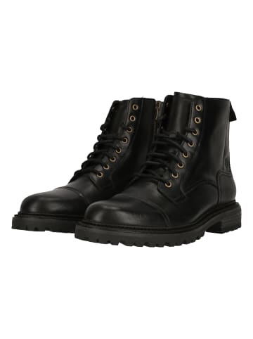 Clarks Schnürstiefeletten Clarkridge Hi Black Leather in 1216 Black Leather