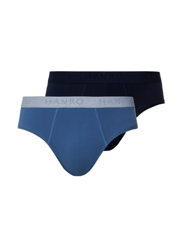 Hanro Slip Cotton Essentials in dutch blue / deep navy