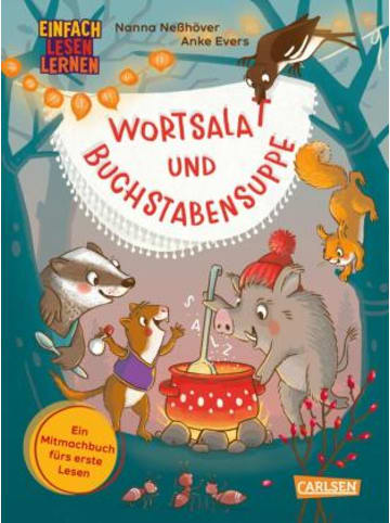 Carlsen Buch - Wortsalat und Buchstabensuppe