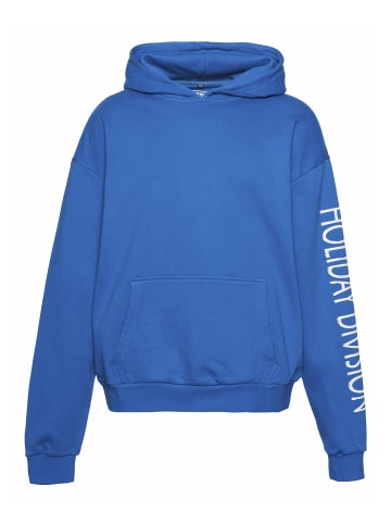 Just Rhyse Just Rhyse Just Rhyse Holiday Division Hoodies in cobalt blue