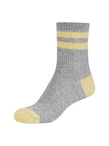 camano Socken silky touch colourblock Lurex 4er Pack silky touch in lemon grass