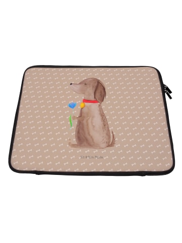Mr. & Mrs. Panda Laptoptasche Hund Blume ohne Spruch in Hundeglück