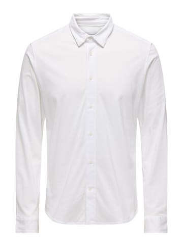ONLY & SONS Hemd in Bright White