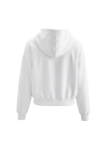 IZIA Women Hoodie in White