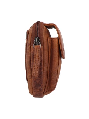 Greenland Nature Montana Gürteltasche Leder 9 cm Handyfach in natur