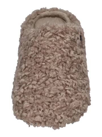 Verbenas Hausschuhe YORK CURLY in braun