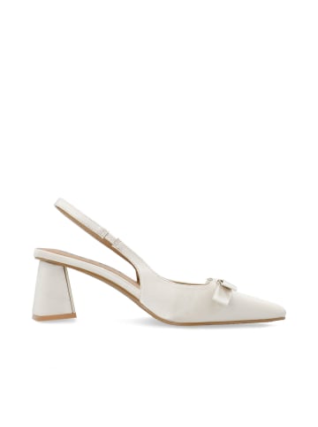 Bianco Slingbacks in OffWhite