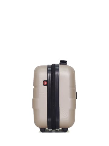 SWISS KOPPER Kosmetikkoffer USTER in Beige (9L)