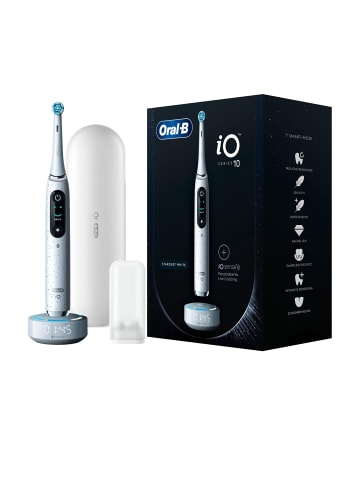 Oral-B iO Series 10 Zahnbürste weiß in Weiß