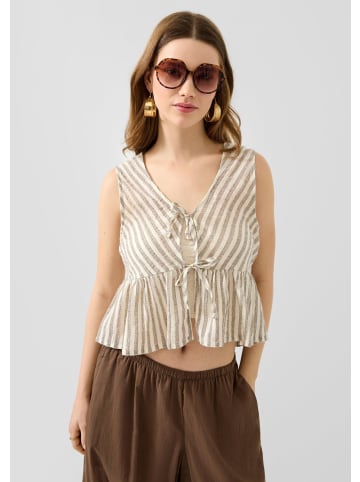 QS Bluse in 89G0_braun