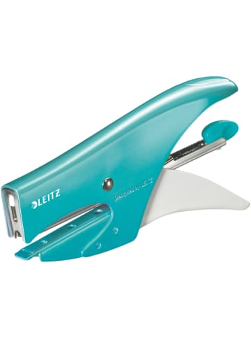 Leitz Heftzange Wow Heftleistung 15 Blatt eisblau