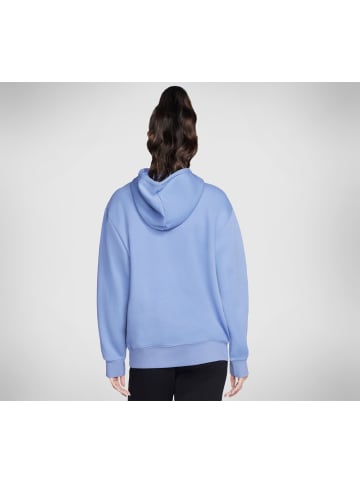 Skechers Kapuzensweats langarm "SKECH-SWEATS DIAMOND SHINE HOODIE" in Samtblau