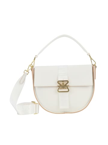 Bogner Schultertasche 'Zuoz Cassy in Weiß 21,50 x 17,50 x 6,00 cm'