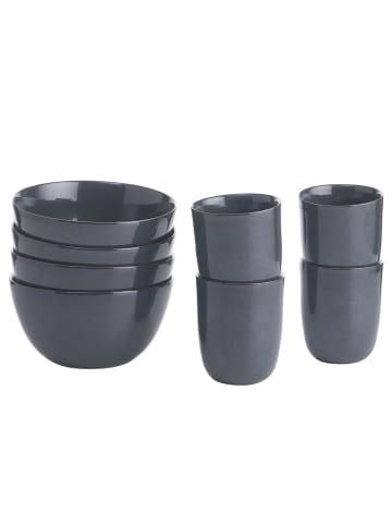 Butlers Geschirr-Set NATIVE 8-tlg. in Blau