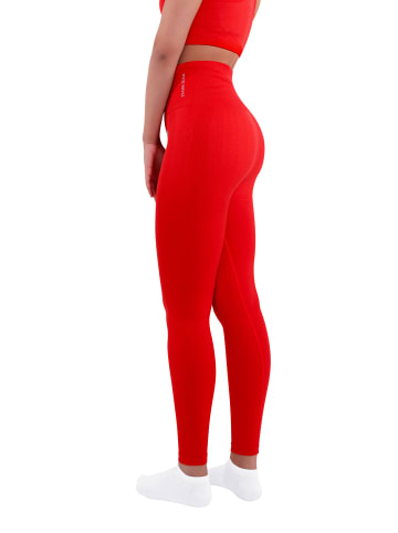 Stark Soul® Sport Leggings High Waist in Luscious Red