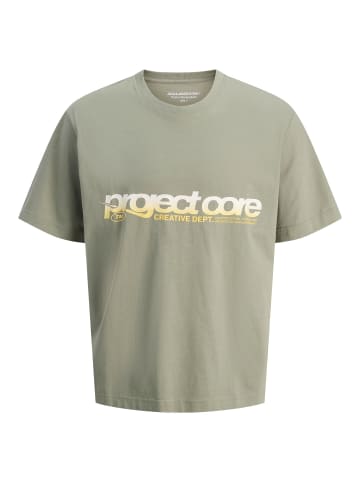 JACK & JONES PLUS T-shirt in Shadow