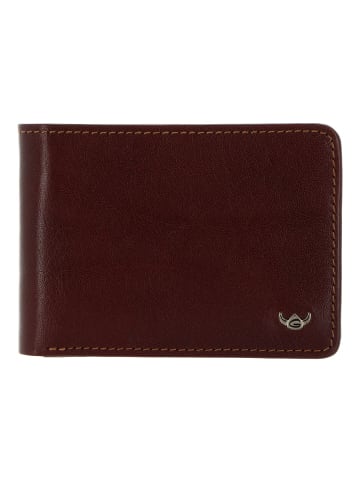Golden Head Colorado Geldbörse RFID Schutz Leder 10 cm tabacco