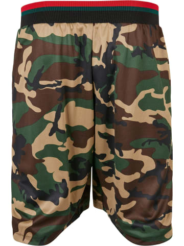 Southpole Mesh-Shorts in camo aop