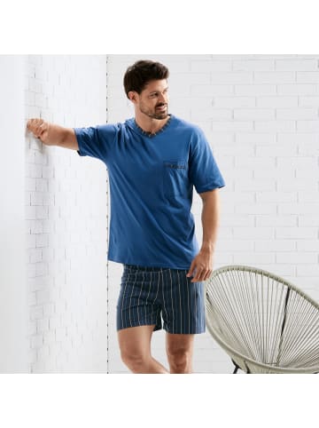 Erwin Müller Single-Jersey Shorty in blau/marine